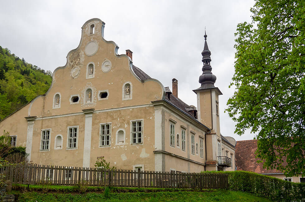 Schlechtwetter Wachau Schiffahrtsmuseum Spitz