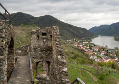 Wandern Wachau Ruine Hinterhaus